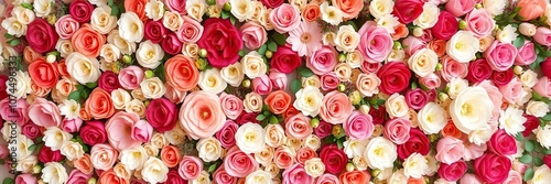 Artificial flower wall with a vintage style, perfect for background decoration at events and weddings, design, wedding