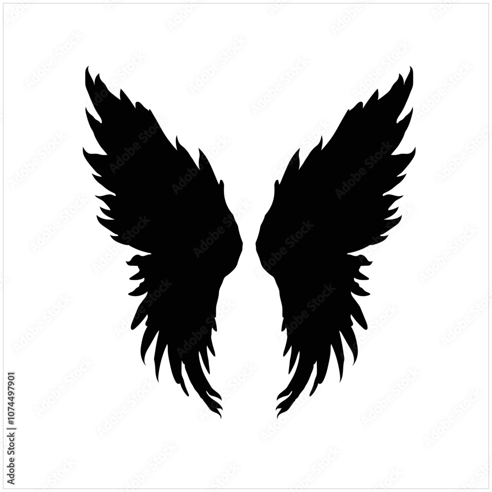 Obraz premium Eagle emblem isolated on white vector illustration. World symbol of freedom. Retro color logo of falcon. Eagle detailed logo.