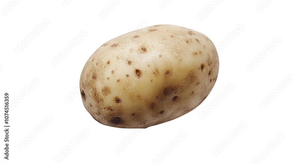Fresh Raw Potato on transparent Background Fresh Raw Potato on transparent Background
