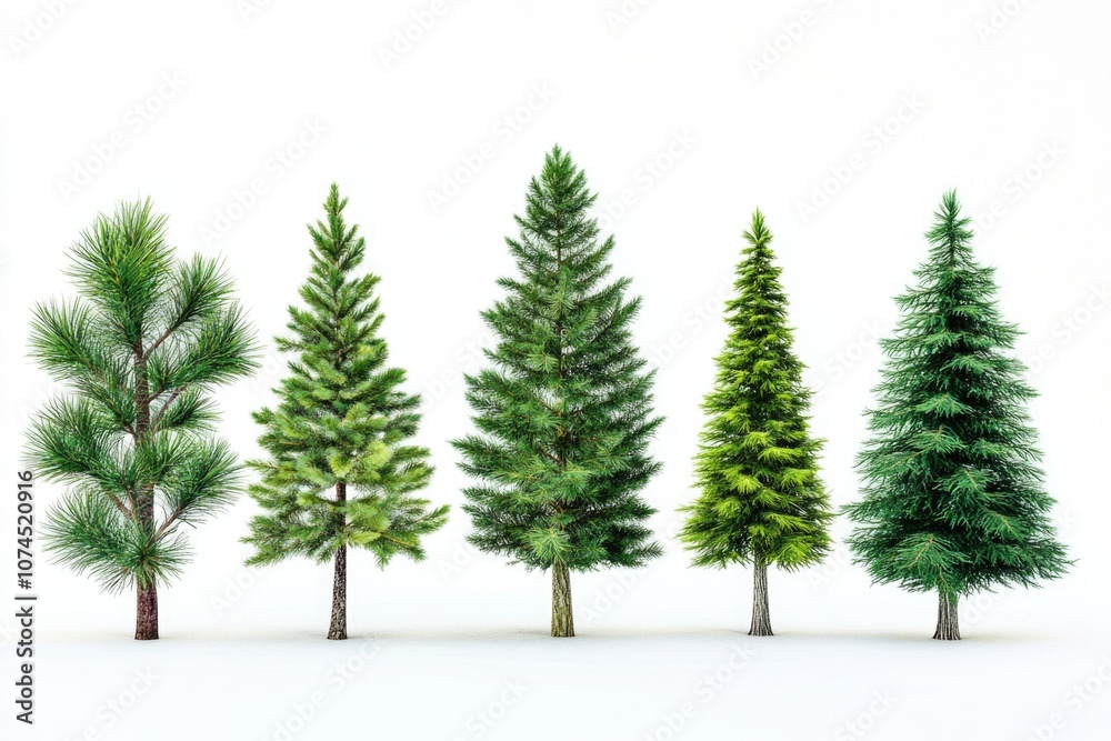 A cluster of adjacent trees, standing close together in a natural setting A cluster of adjacent trees, standing close together in a natural setting