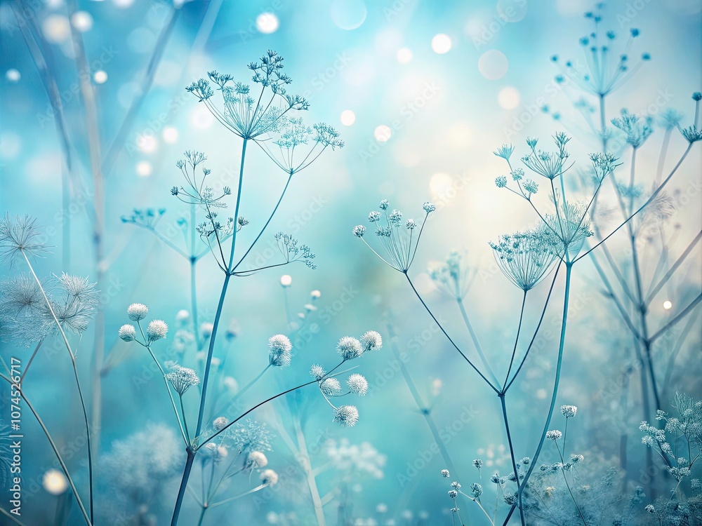 Serene Double Exposure: Soft Pastel Blue Background with Subtle Plant Silhouettes for Tranquil Aesthetics and Nature Inspired Decor Serene Double Exposure: Soft Pastel Blue Background with Subtle Plant Silhouettes for Tranquil Aesthetics and Nature Inspired Decor