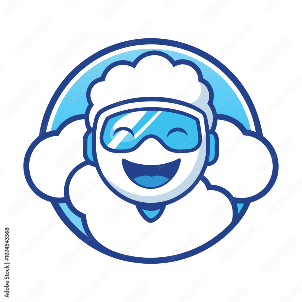 Trendy Robot Mascot Logo with Sunglasses - Stylish and Futuristic Vector Icon for YouTube Channels and Digital Tech Branding Trendy Robot Mascot Logo with Sunglasses - Stylish and Futuristic Vector Icon for YouTube Channels and Digital Tech Branding