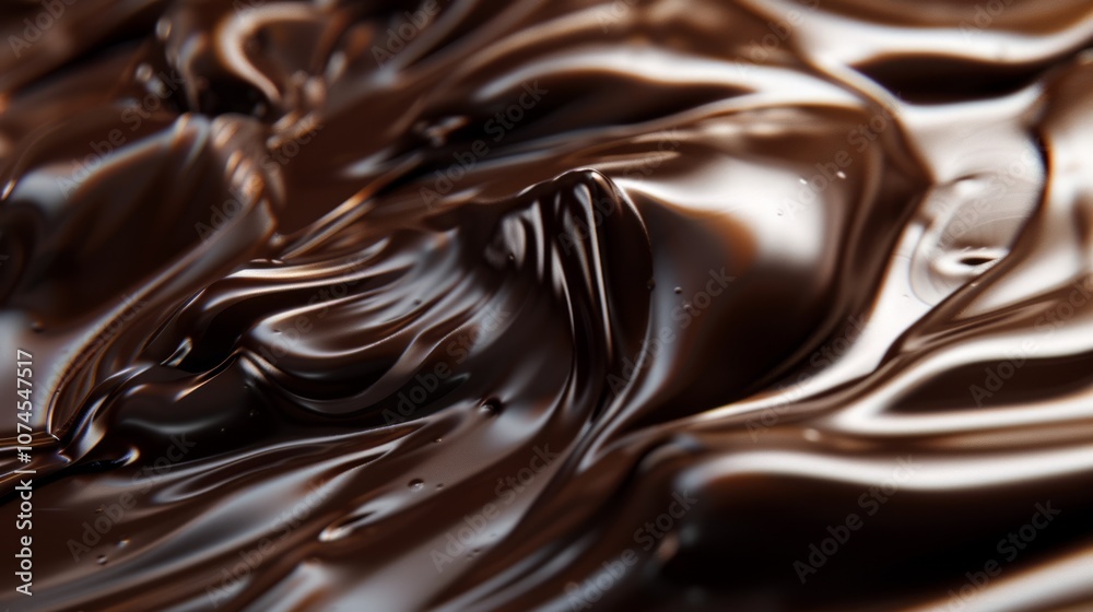 Liquid dark melted chocolate background Liquid dark melted chocolate background