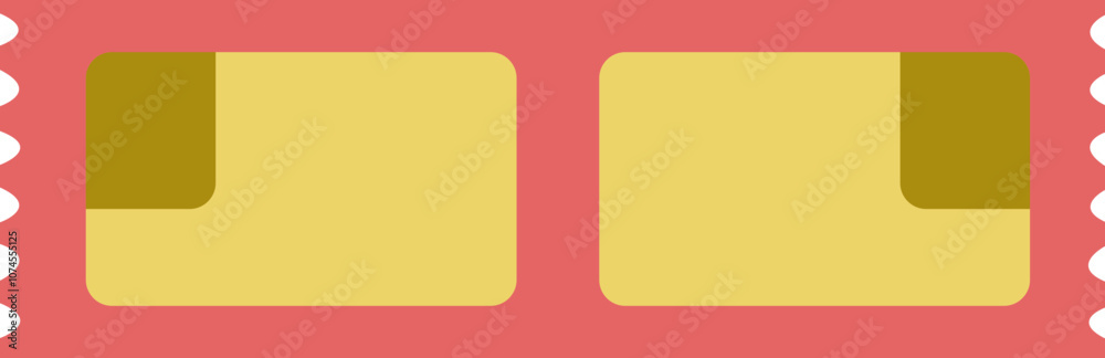 Fototapeta premium Coupon Element