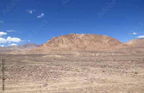 Mountains along the Bartang Valley in the Gorno-Badakhshan region in Tajikistan