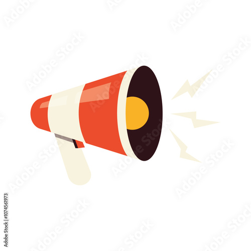 Megaphone Vector Illustration - 04