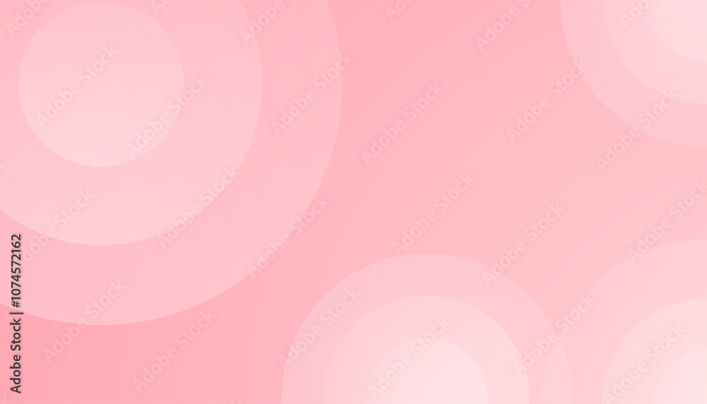 Abstract background. Pink and white gradation. Geometric Circle effect style. Modern minimalist banner background illustration Abstract background. Pink and white gradation. Geometric Circle effect style. Modern minimalist banner background illustration