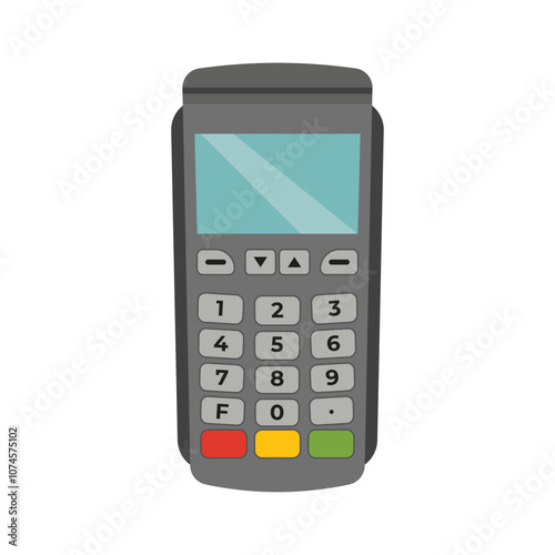 Payment Machine Vector Illustration - 01