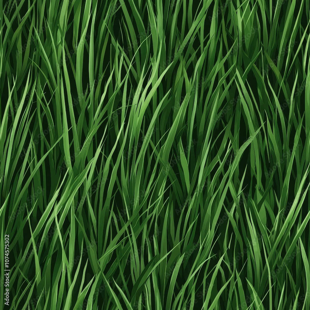 A close-up view of lush, green grass blades forming a dense texture, perfect for natural settings and landscaping. A close-up view of lush, green grass blades forming a dense texture, perfect for natural settings and landscaping.