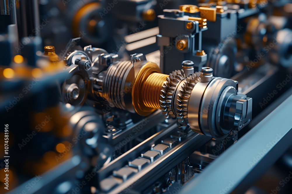 Fototapeta premium Explore innovations at the aofthanit engineering conference for mechanical engineers in manufacturing sector