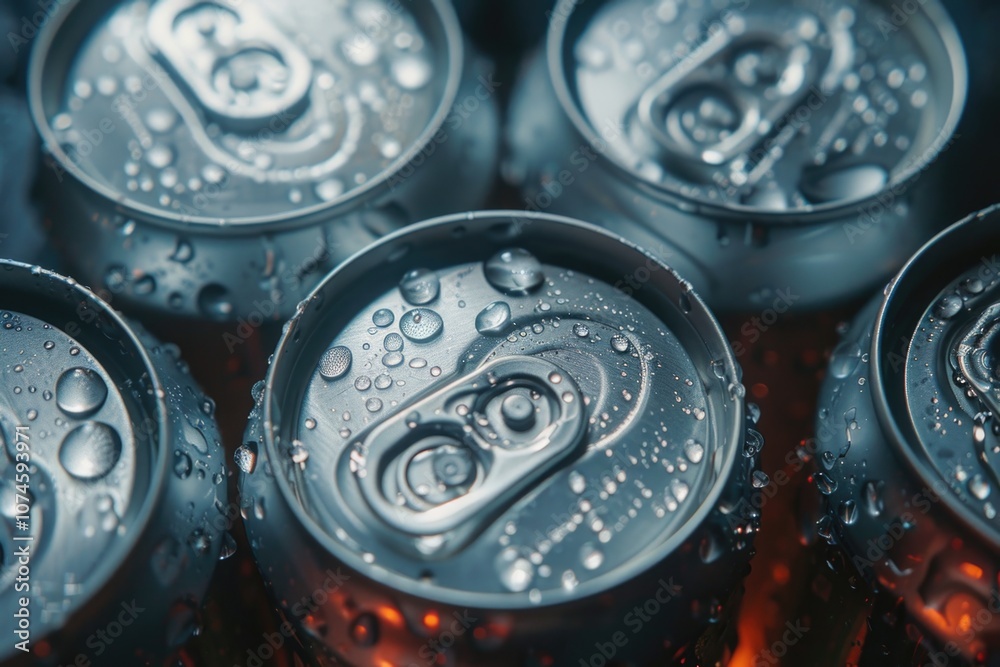 A collection of canned sodas from different brands and flavors A collection of canned sodas from different brands and flavors