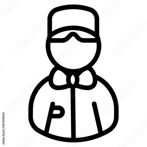 Room service Line Icon