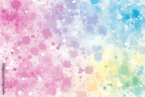 Dreamy Pastel Gradient Texture in Soft Pink, Blue, and Yellow Tones – Ideal for Elegant and Gentle Design Themes