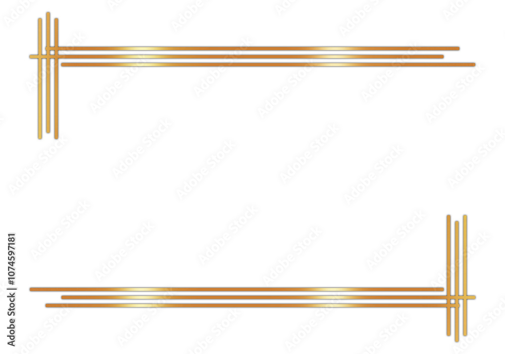 Classic Bronze Text Frame, Isolated on White Classic Bronze Text Frame, Isolated on White