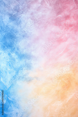 Soft Pastel Gradient Background with Pink, Blue, and Yellow Hues – Perfect for Romantic, Feminine, and Dreamy Designs