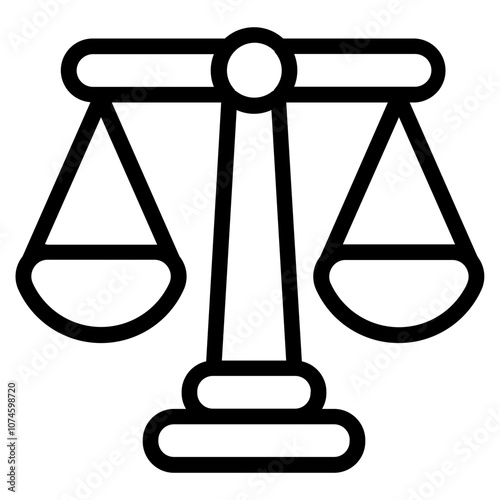Balance Line Icon