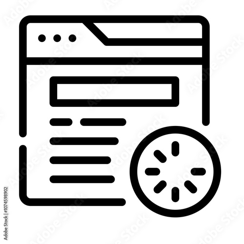 Icon Status Active With Style Outline