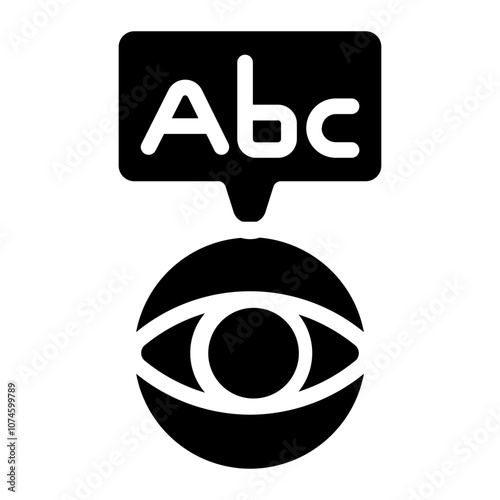 Grammar check Solid Icon