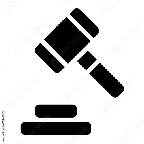 Justice Solid Icon