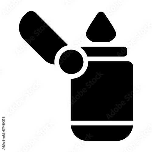 Lighter Solid Icon