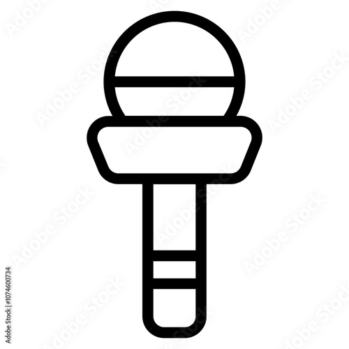 Reporter Line Icon