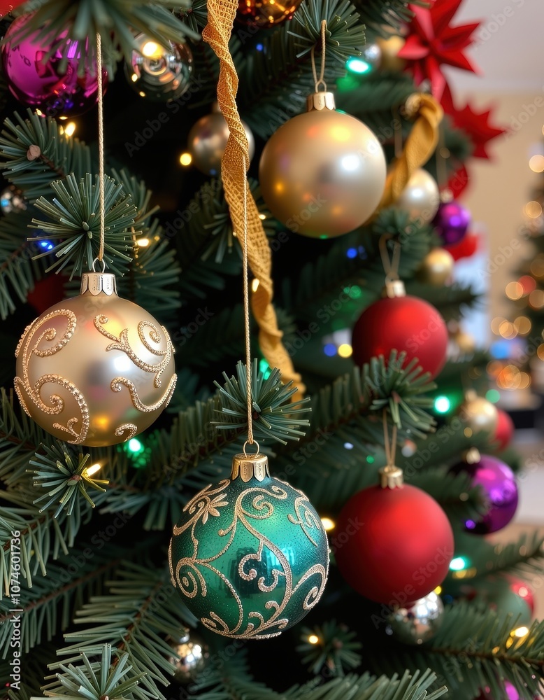 Obraz premium christmas tree decoration