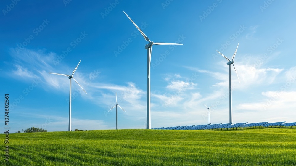 Wind Turbines and Solar Farms: A Sustainable Energy Landscape Merging Wind and Solar Power for a Greener Future Wind Turbines and Solar Farms: A Sustainable Energy Landscape Merging Wind and Solar Power for a Greener Future