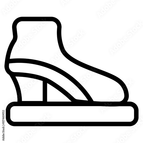 Ankle boots Line Icon