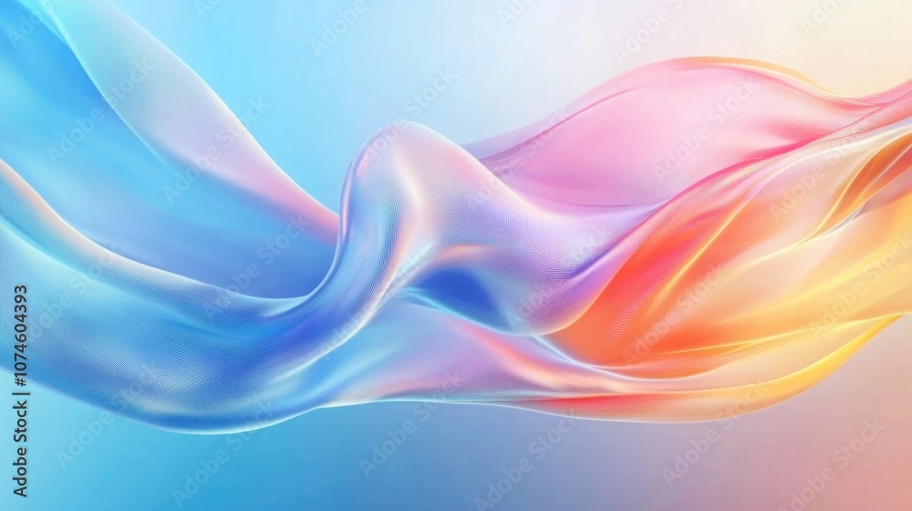Naklejka premium Blue and Pink Background Close-Up