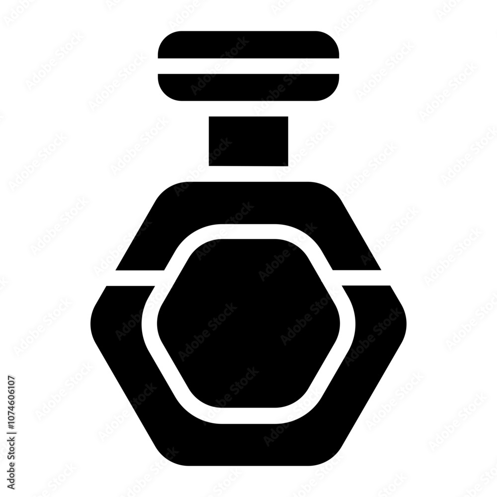Perfume bottle Solid Icon Perfume bottle Solid Icon