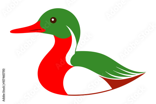 Creative animal vector illustration with white background