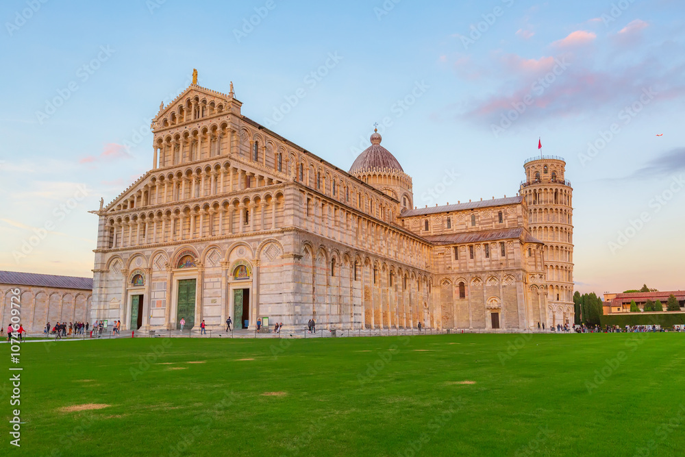 Pisa Cathedral and the Leaning Tower, Italy Pisa Cathedral and the Leaning Tower, Italy