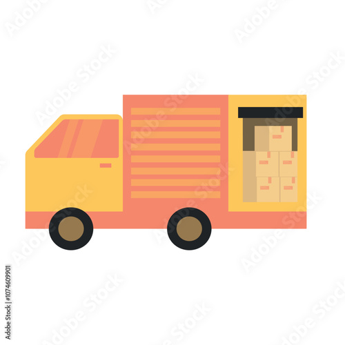 Delivery Vector Illustration - 06