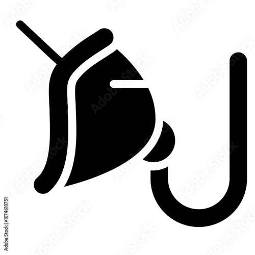Sanitation mask Solid Icon