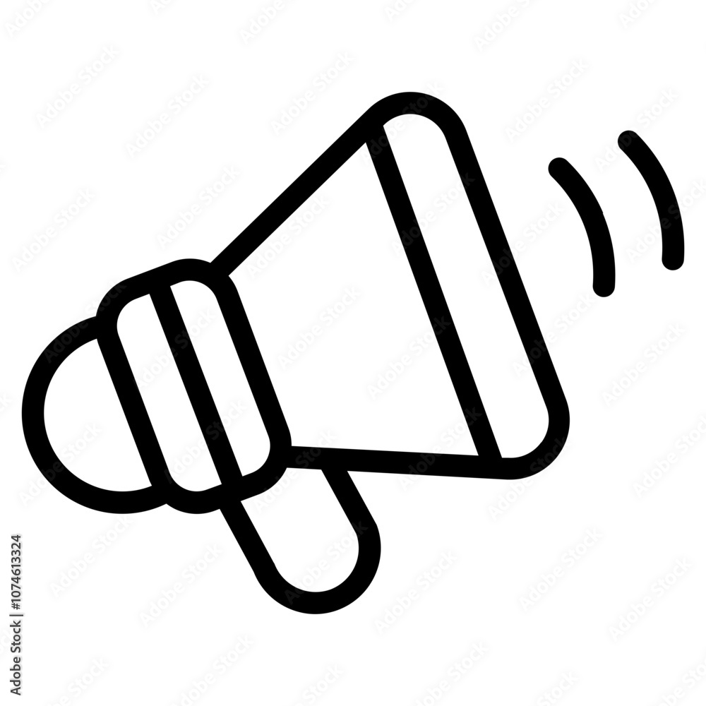 Customer marketing Line Icon Customer marketing Line Icon