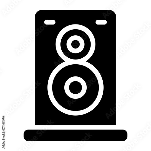 Speaker Solid Icon