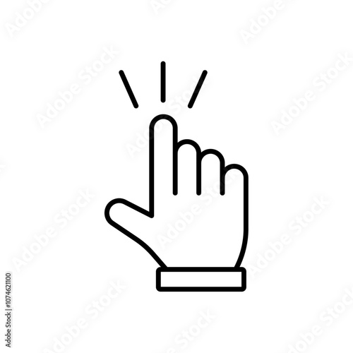 Easy icon logo sign set vector outline