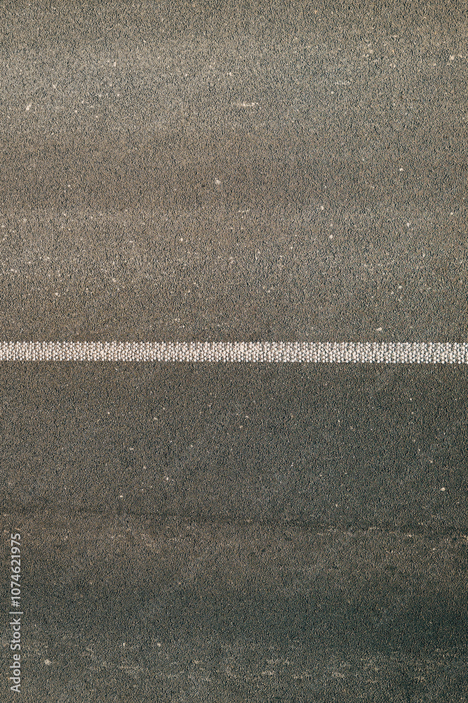 Fototapeta premium Cold plastic structured stripes with dot pattern for road surface marking as background
