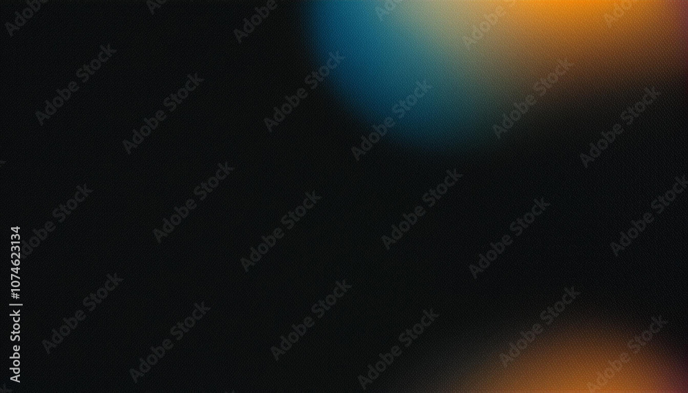 Obraz premium Black abstract background. Photo effect. Retro film wallpaper. Colorful abstract image. Grunge texture. redaction. Lens flare and heavy grain.