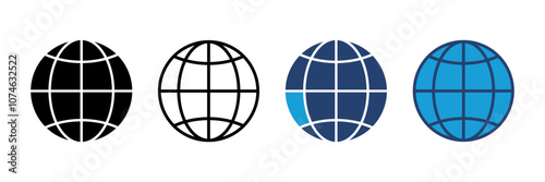 Web icon vector. go to web icon. web click icon