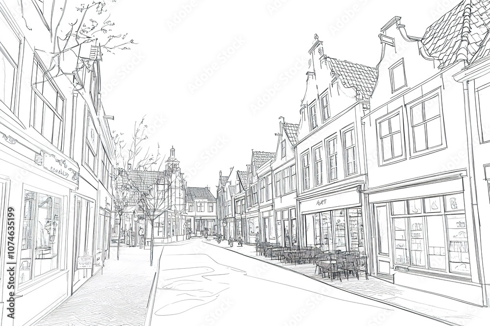 Travel sketch of Rothenburg ob der Tauber, Germany. Urban sketch in black color isolated on white background.
Travel sketch of Rothenburg ob der Tauber, Germany. Urban sketch in black color isolated on white background.