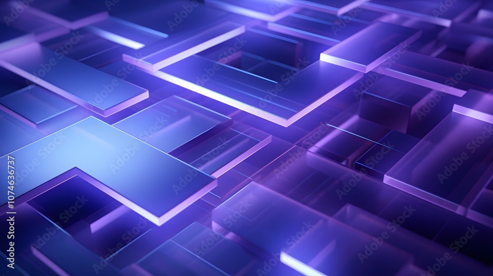 3d rendering of purple and blue abstract geometric background. Scene for advertising, technology, showcase, banner, game, sport, cosmetic, business, metaverse. Sci-Fi Illustration. Product display 3d rendering of purple and blue abstract geometric background. Scene for advertising, technology, showcase, banner, game, sport, cosmetic, business, metaverse. Sci-Fi Illustration. Product display