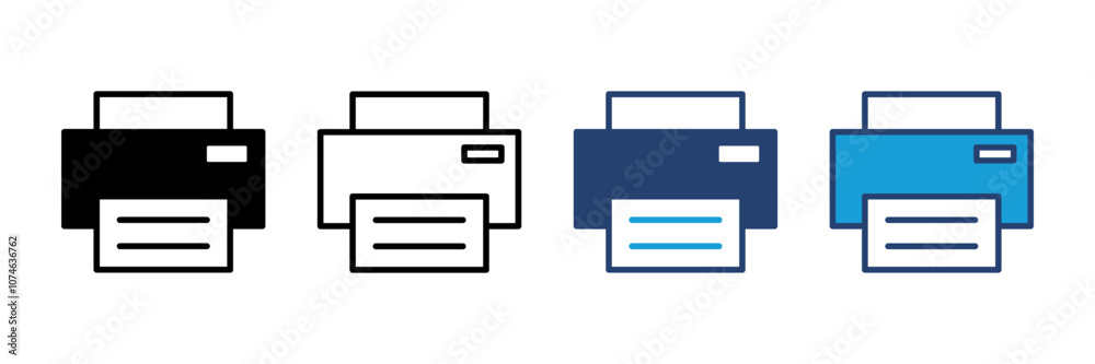 Print icon vector. printer icon vector. Print icon vector. printer icon vector.