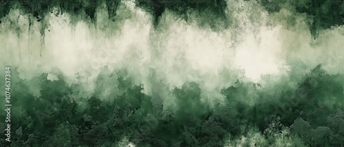 Forest Mist Camo, a blend of green and grey hues, evokes the tranquility of nature, featuring smooth transitions and a flat design.