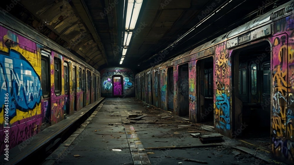 abandoned subway station abandoned subway station