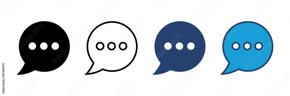 Chat icon vector. speech bubble icon. comment icon vector. message. contact us Chat icon vector. speech bubble icon. comment icon vector. message. contact us