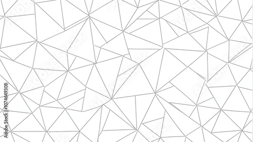 Geometric nine angles, nonagon polygon with diagonal angles drawn. Geometry vector design shape, element photo