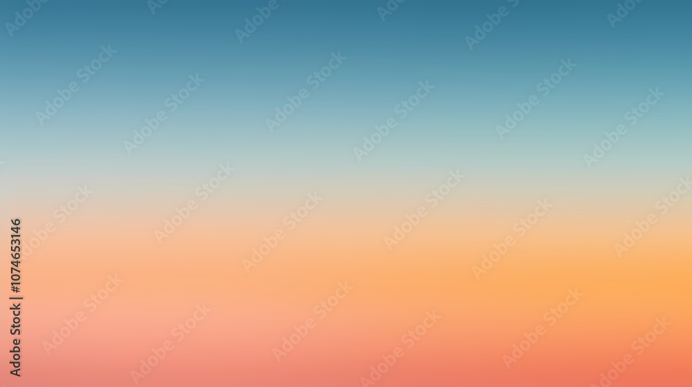 Digital technology space orange and blue gradient poster background Digital technology space orange and blue gradient poster background