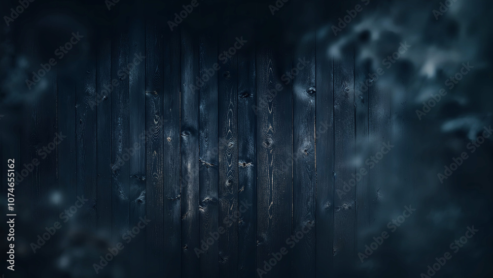 重厚感のあるダークウッド背景がモダンで洗練された雰囲気を引き立てる構図。生成AI