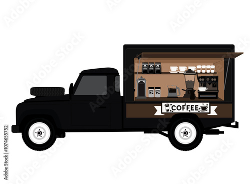 Coffee shop truck 